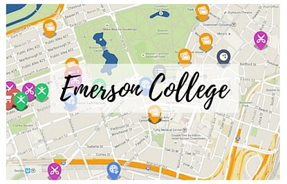 Emerson College Map