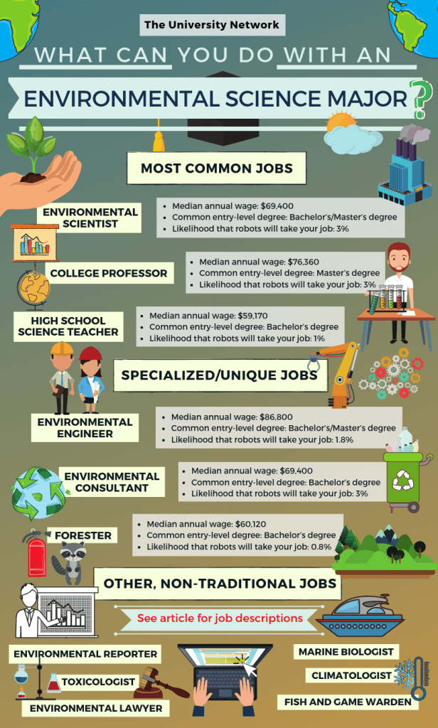 12 Jobs For Environmental Science Majors The University Network