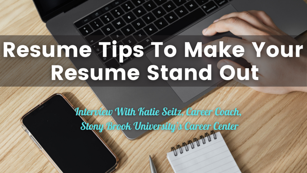 how to make sure your resume stand out