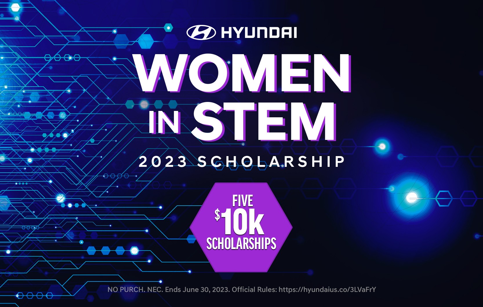 The Hyundai Women in STEM Scholarship for 2023 TUN